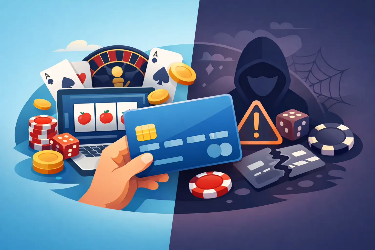Online Casino Kreditkarte - sinnvoll oder riskant?
